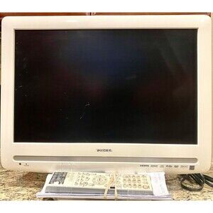 Toshiba 19LV50KW LCD TV DVD Player Combo White HDMI. Perfect For Gaming!!